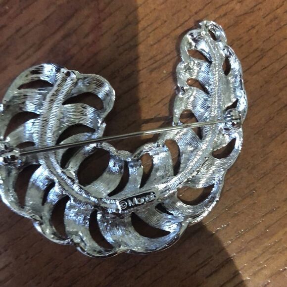 Monet silver pin - Picture 4 of 5